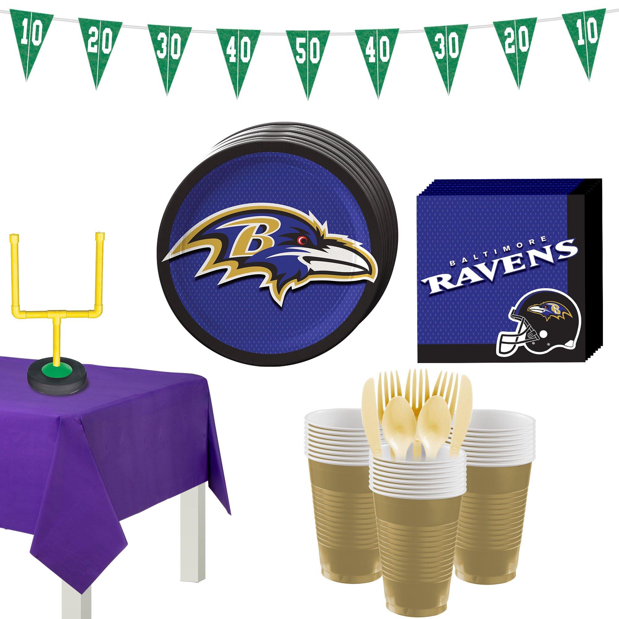 Baltimore Ravens Party Supplies Pack